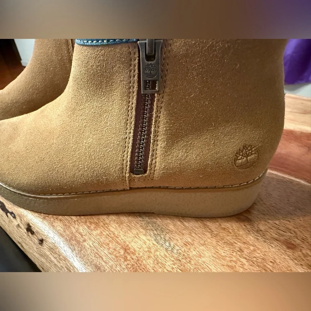 Timberland Women’s Genuine Suede Leather Paxton Hill Ankle Boots Size 6
